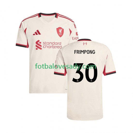 Liverpool Jeremie Frimpong 30 Muži Fotbalový dres Venkovní 2025-2026 Krátký rukáv