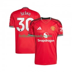 Manchester United Benjamin Sesko 30 Muži Fotbalový dres Domácí 2025-2026 Krátký rukáv