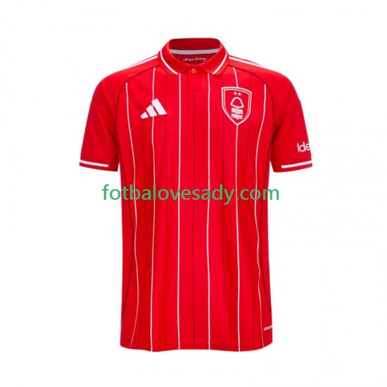 Nottingham Forest Muži Fotbalový dres Domácí 2025-2026 Krátký rukáv