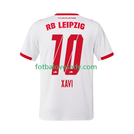 RB Leipzig Xavi Simons 10 Muži Fotbalový dres Domácí 2025-2026 Krátký rukáv