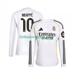 Real Madrid Kylian Mbappe 10 Muži Fotbalový dres Domácí 2025-2026 Dlouhý rukáv