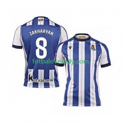 Real Sociedad Arsen Zakharyan 8 Muži Fotbalový dres Domácí 2025-2026 Krátký rukáv
