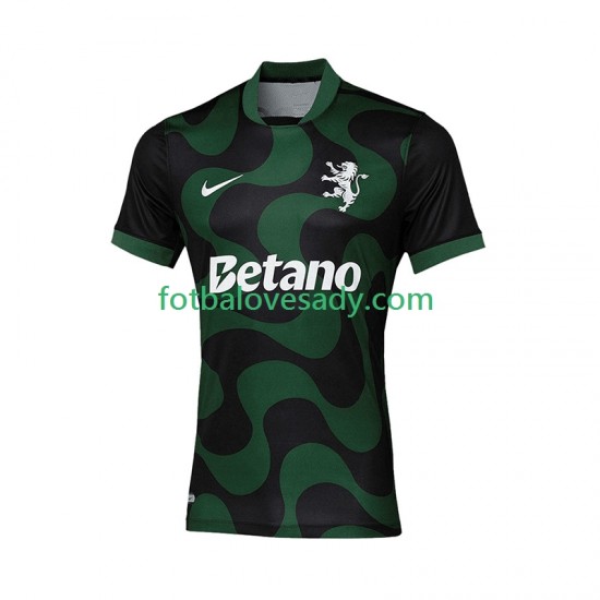 Sporting CP Muži Fotbalový dres Venkovní Čtvrtý 2025-2026 Krátký rukáv