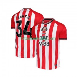 Sunderland Granit Xhaka 34 Muži Fotbalový dres Domácí 2025-2026 Krátký rukáv