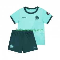 Wolverhampton Wanderers Děti Fotbalový dres Venkovní 2025-2026 Krátký rukáv