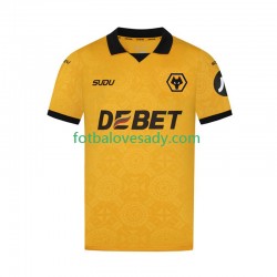 Wolverhampton Wanderers Muži Fotbalový dres Domácí 2025-2026 Krátký rukáv