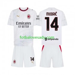 AC Milán Luka Modric 14 Děti Fotbalový dres Venkovní 2026-2027 Krátký rukáv