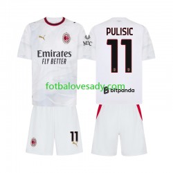 AC Milán Pulisic 11 Děti Fotbalový dres Venkovní 2026-2027 Krátký rukáv