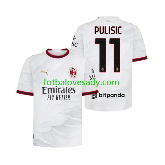 AC Milán Pulisic 11 Muži Fotbalový dres Venkovní 2026-2027 Krátký rukáv