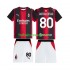 AC Milán Ronaldinho 80 Děti Fotbalový dres Domácí 2026-2027 Krátký rukáv