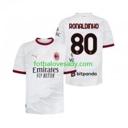 AC Milán Ronaldinho 80 Muži Fotbalový dres Venkovní 2026-2027 Krátký rukáv