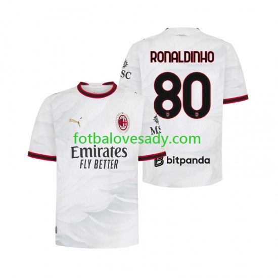 AC Milán Ronaldinho 80 Muži Fotbalový dres Venkovní 2026-2027 Krátký rukáv