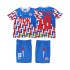 AFC Ajax Retro BERGKAMP 10 1989 1990 Děti Fotbalový dres Venkovní Dlouhý rukáv