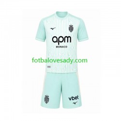 AS Monaco Děti Fotbalový dres Třetí 2026-2027 Krátký rukáv