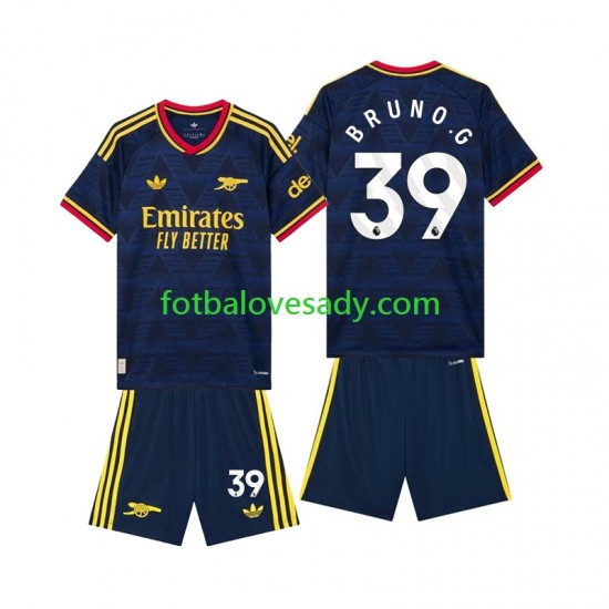 Arsenal Bruno Guimaraes 39 Děti Fotbalový dres Venkovní 2026-2027 Krátký rukáv