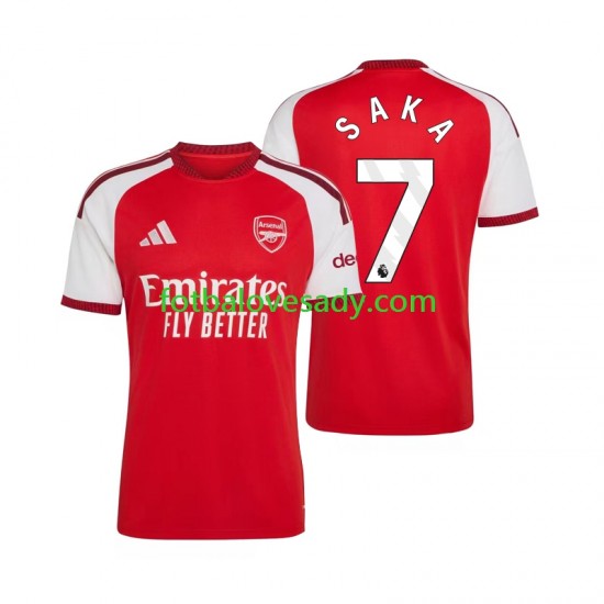 Arsenal Bukayo Saka 7 Muži Fotbalový dres Domácí 2026-2027 Krátký rukáv