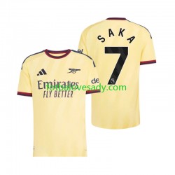 Arsenal Bukayo Saka 7 Muži Fotbalový dres Třetí 2026-2027 Krátký rukáv