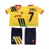Arsenal Retro CAMPBELL 7 1993 1994 Děti Fotbalový dres Venkovní Krátký rukáv