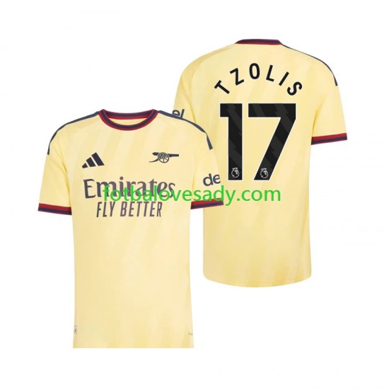 Arsenal Christos Tzolis 17 Muži Fotbalový dres Třetí 2026-2027 Krátký rukáv