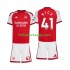 Arsenal Declan Rice 41 Děti Fotbalový dres Domácí 2026-2027 Krátký rukáv