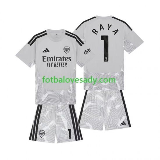 Arsenal Brankář David Raya 1 Děti Fotbalový dres Domácí 2026-2027 Krátký rukáv