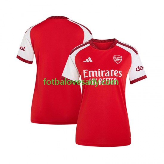 Arsenal Ženy Fotbalový dres Domácí 2026-2027 Krátký rukáv