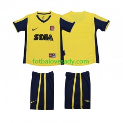 Arsenal Retro 2000 2001 Děti Fotbalový dres Venkovní Krátký rukáv