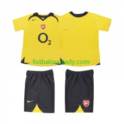 Arsenal Retro 2005 2006 Děti Fotbalový dres Venkovní Krátký rukáv