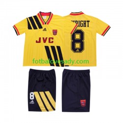 Arsenal Retro WRIGHT 8 1993 1994 Děti Fotbalový dres Venkovní Krátký rukáv
