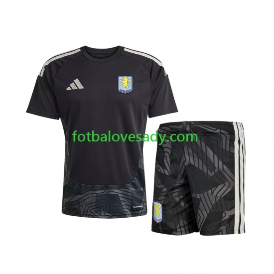 Aston Villa Brankář Děti Fotbalový dres Venkovní 2026-2027 Krátký rukáv