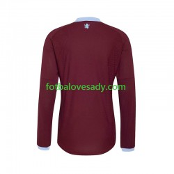 Aston Villa Muži Fotbalový dres Domácí 2026-2027 Dlouhý rukáv