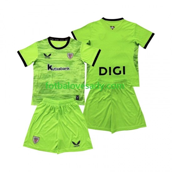 Athletic Bilbao Brankář Děti Fotbalový dres Venkovní 2026-2027 Krátký rukáv