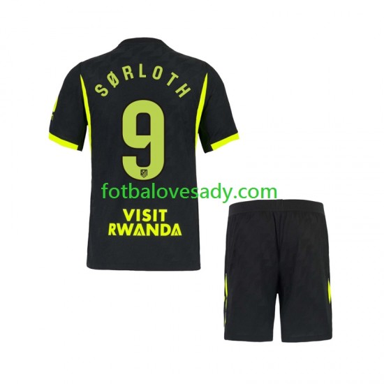 Atlético Madrid Alexander Sorloth 9 Děti Fotbalový dres Venkovní 2026-2027 Krátký rukáv