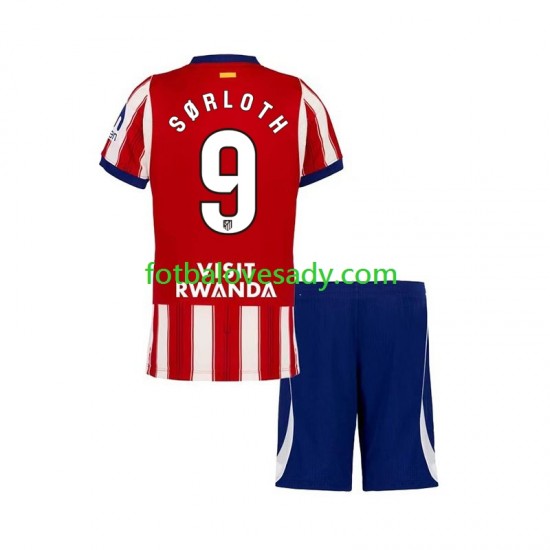 Atlético Madrid Alexander Sorloth 9 Děti Fotbalový dres Domácí 2026-2027 Krátký rukáv