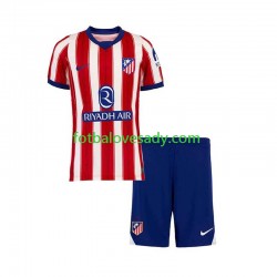 Atlético Madrid Děti Fotbalový dres Domácí 2026-2027 Krátký rukáv