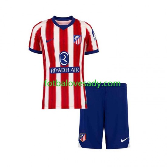 Atlético Madrid Děti Fotbalový dres Domácí 2026-2027 Krátký rukáv