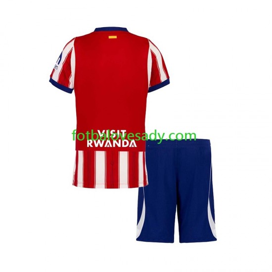 Atlético Madrid Děti Fotbalový dres Domácí 2026-2027 Krátký rukáv