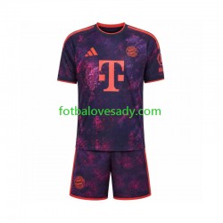 FC Bayern Mnichov Děti Fotbalový dres Třetí 2026-2027 Krátký rukáv