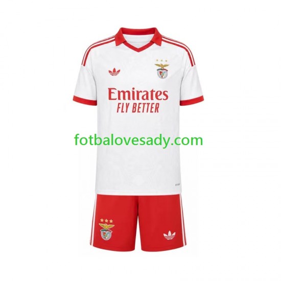 Benfica Děti Fotbalový dres Venkovní 2026-2027 Krátký rukáv