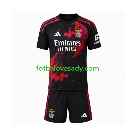 Benfica Děti Fotbalový dres Třetí 2026-2027 Krátký rukáv