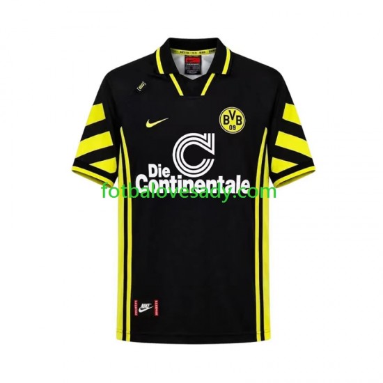Borussia Dortmund Retro 1996 Muži Fotbalový dres Venkovní Krátký rukáv