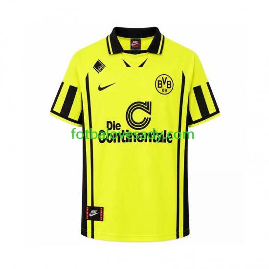 Borussia Dortmund Retro 1996 Muži Fotbalový dres Domácí Krátký rukáv