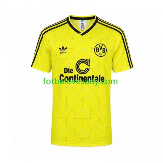 Borussia Dortmund Retro 1998 Muži Fotbalový dres Domácí Krátký rukáv