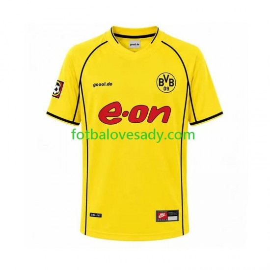 Borussia Dortmund Retro 2002 Muži Fotbalový dres Domácí Krátký rukáv