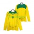 Brazílie Retro 2004 Muži Fotbalový dres Domácí Dlouhý rukáv