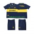 CA Boca Juniors Retro 1993 1995 Děti Fotbalový dres Domácí Krátký rukáv
