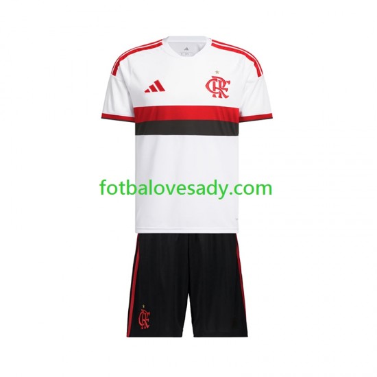 CR Flamengo Děti Fotbalový dres Venkovní 2026-2027 Krátký rukáv