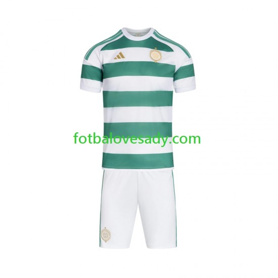 Celtic FC Děti Fotbalový dres Domácí 2026-2027 Krátký rukáv