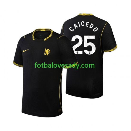 Chelsea Moises Caicedo 25 Muži Fotbalový dres Venkovní 2026-2027 Krátký rukáv