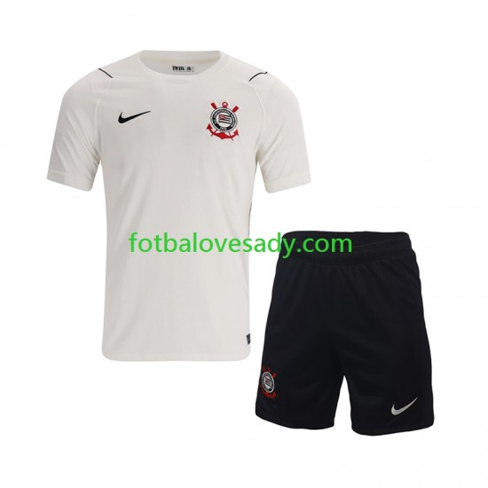 Corinthians Děti Fotbalový dres Domácí 2026-2027 Krátký rukáv